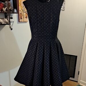 JILL Jill Stuart Cap Sleeve Polka Dot Cocktail Dress, Sz 4